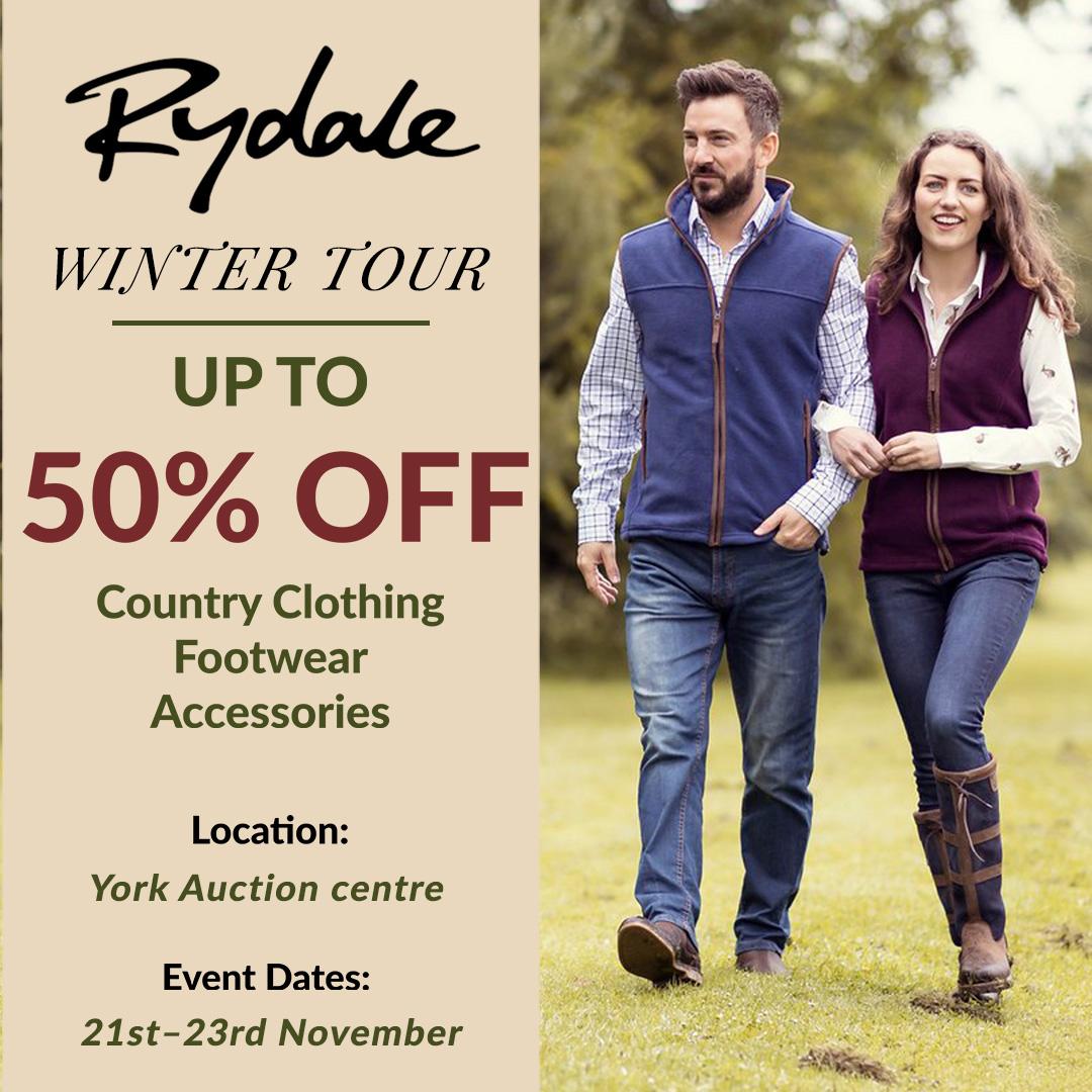 Rydale Clothing Shopping Event